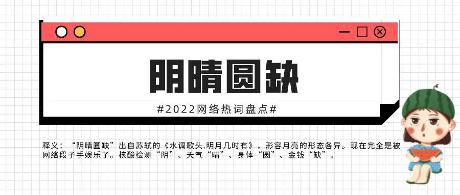 网络热词有哪些？2022网络热词Top30大盘点！