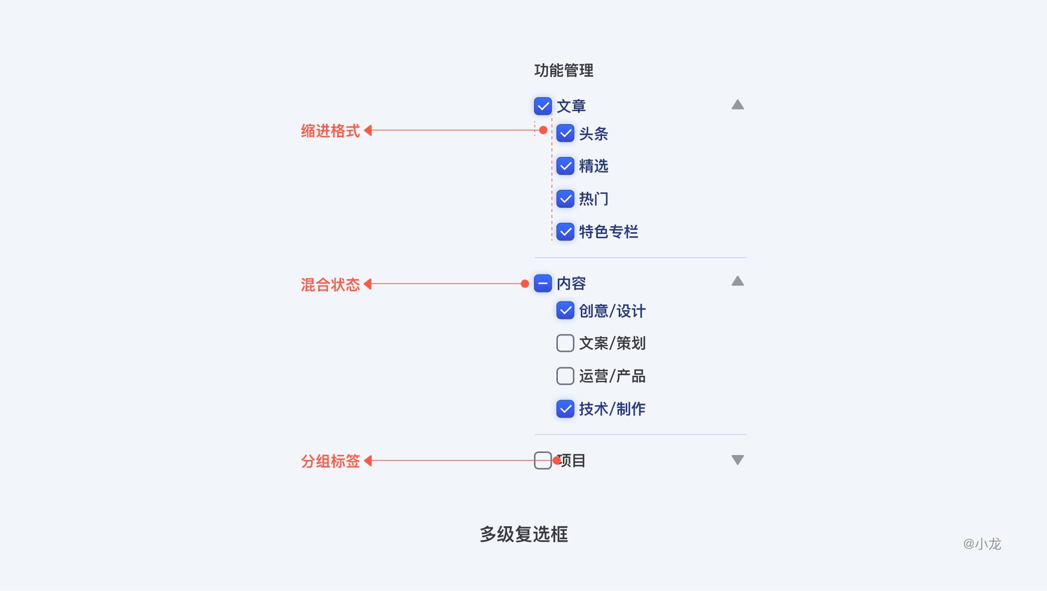 选择类控件设计详细解析