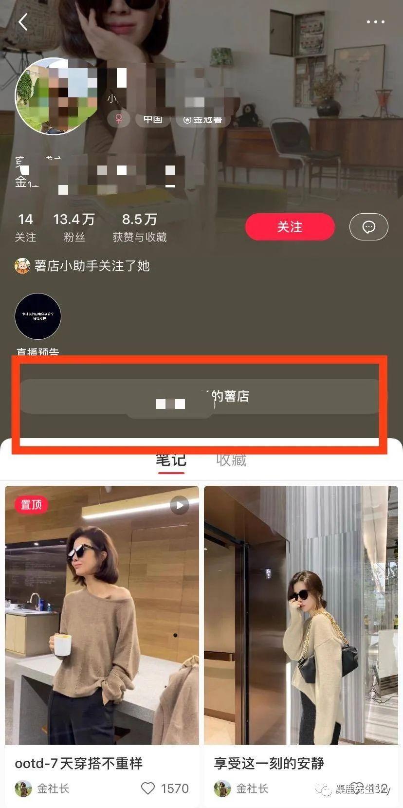 小红书开放“薯店”新功能，属于博主们的私域流量变现！