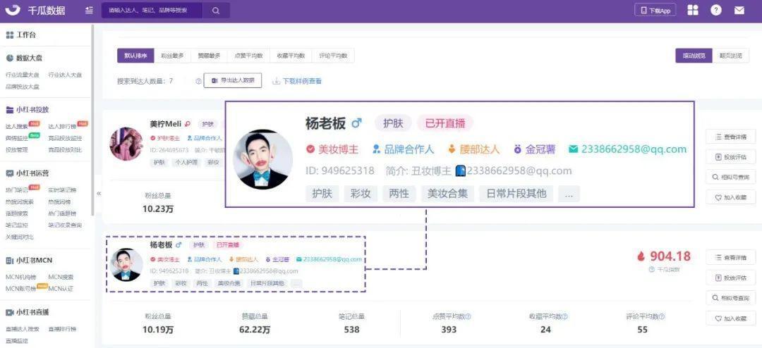 小红书MCN机构如何高效管理达人，获得精准曝光？