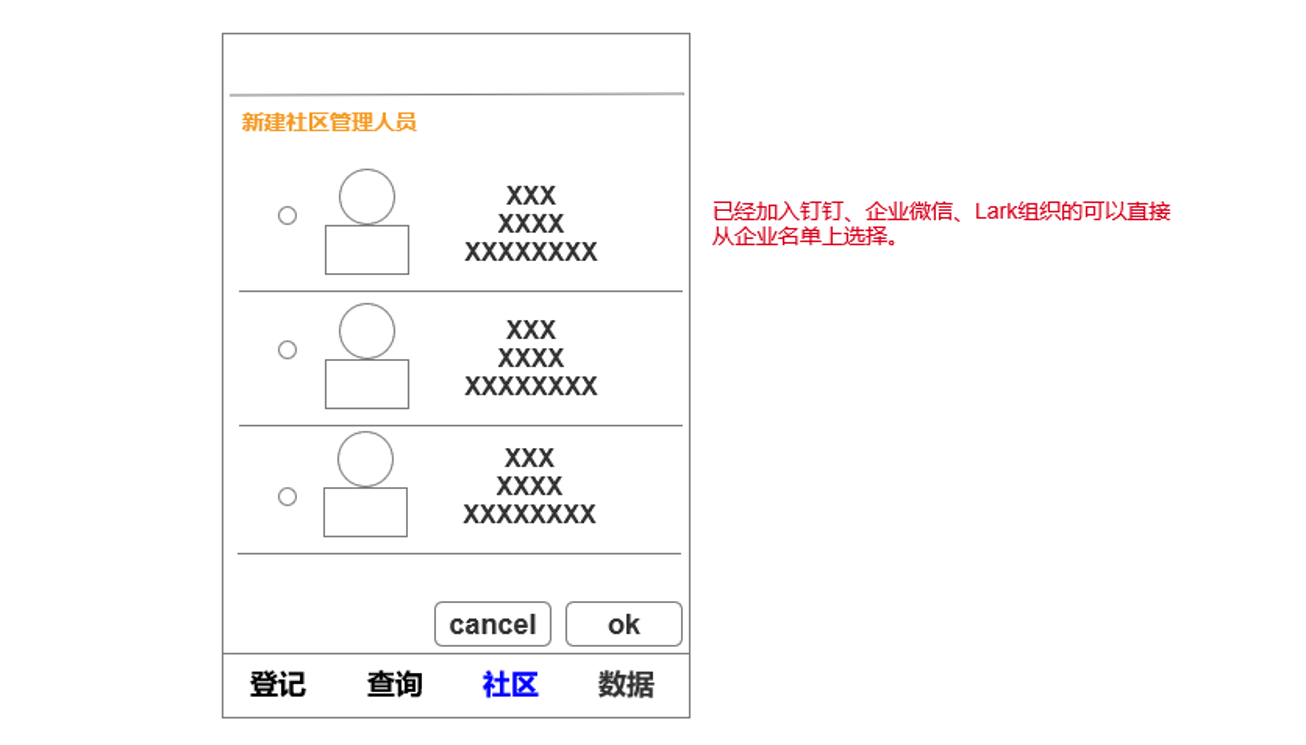 社区登记工具产品PRD