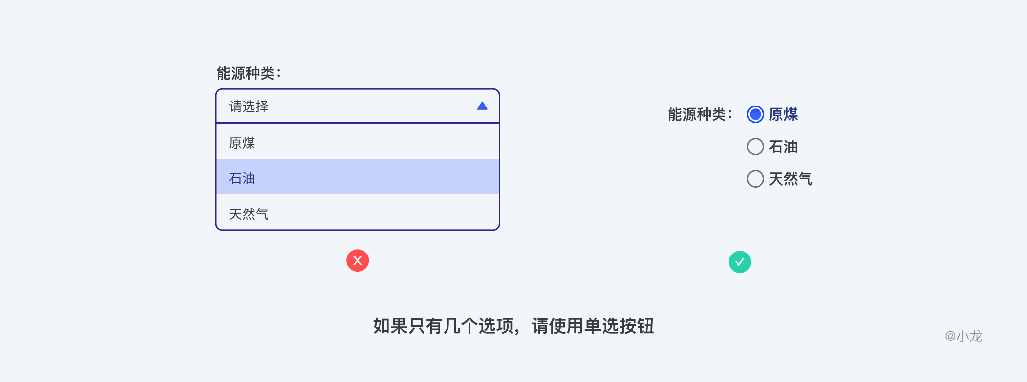 选择类控件设计详细解析