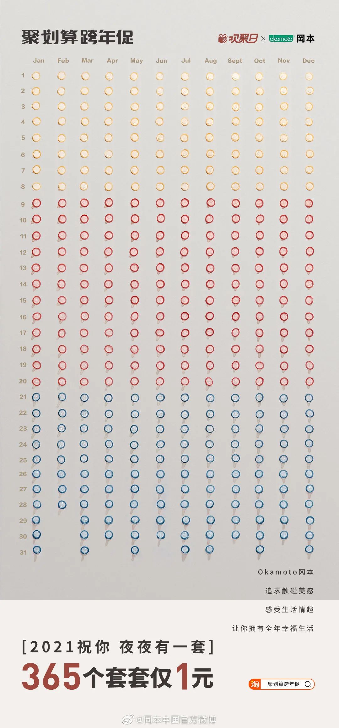 2021年的第一张海报，谁家更有创意