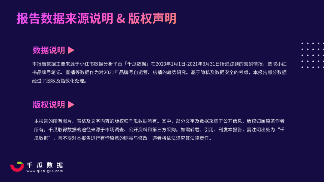 2021Q1小红书品牌自运营&店播营销报告