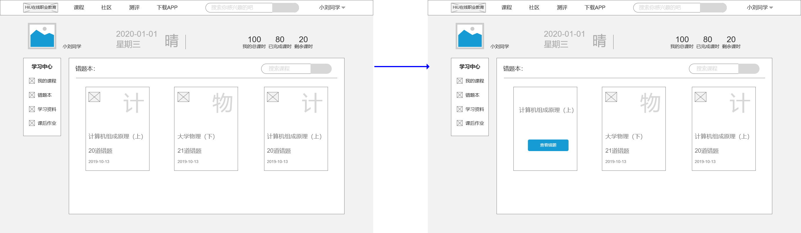 大学生在线职业教育平台“HiU”的产品需求文档