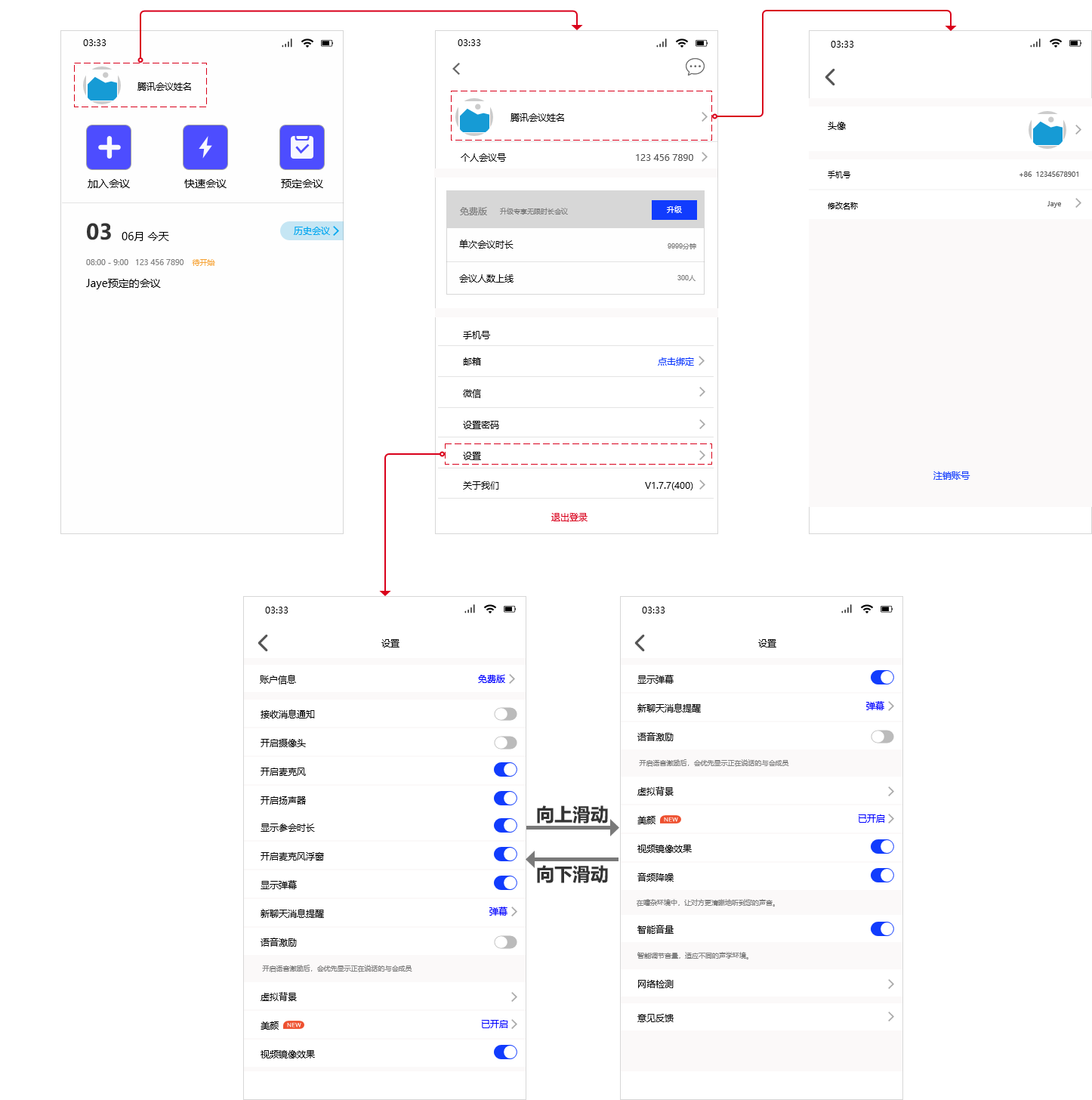 PRD：腾讯会议APP产品需求文档