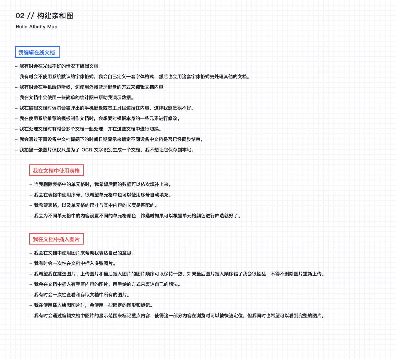 以在线协作文档为例的情境交互体验浅析与设计实例